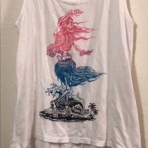 Vans muscle tank with cutout